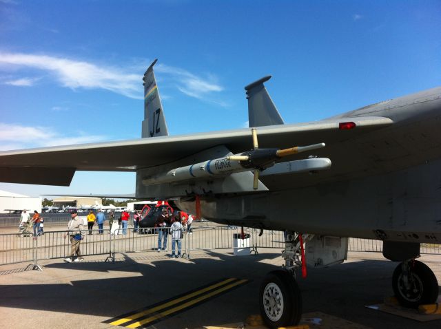 McDonnell Douglas F-15 Eagle (VOODOO1) - 159th Fighter wing at Klft for the Airshow Jazz,Rex,Voodoo.