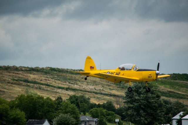 OGMA DHC-1 Chipmunk (C-FCYR) - DHC-1 on final at CYCK.