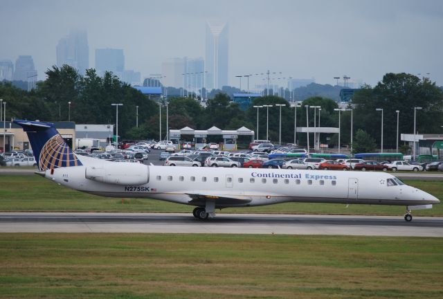 Embraer ERJ-145 (N275SK) - Rolling 18C - 7/12/10