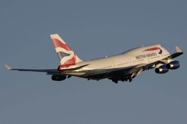Boeing 747-400 (G-CIVK) - August 12, 2006 - departed Toronto on way to London Heathrow 