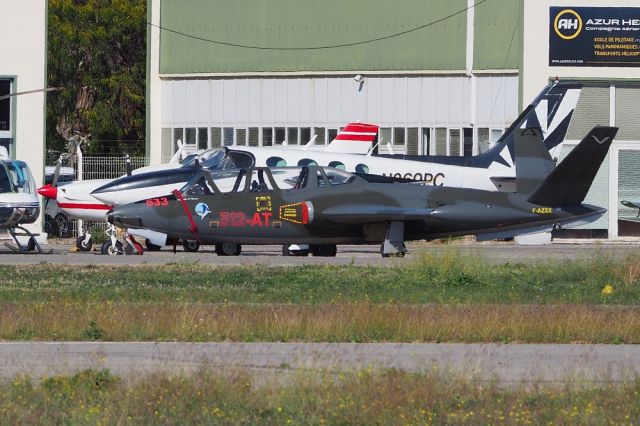 VALMET Magister (F-AZSX) - LFMD - Cannes airport - 21 oct 2017