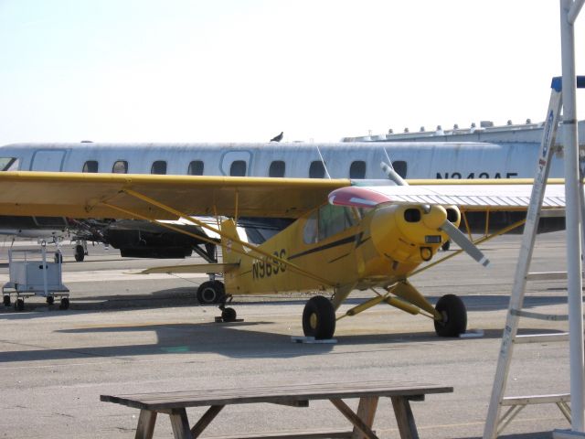 Piper L-21 Super Cub (N96SC) - Parked at Hawthorne