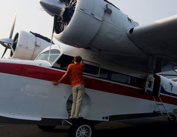 N600ZE — - One last look after first amphib experience on Kentucky Lake. 