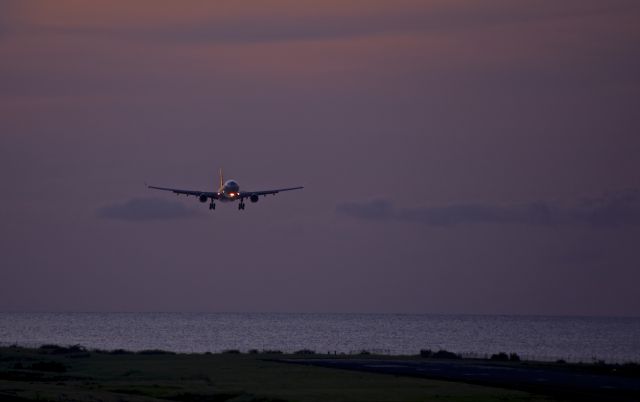 Airbus A330-300 — - Evening landing at Maurice Bishop Intl. Airport, Grenada