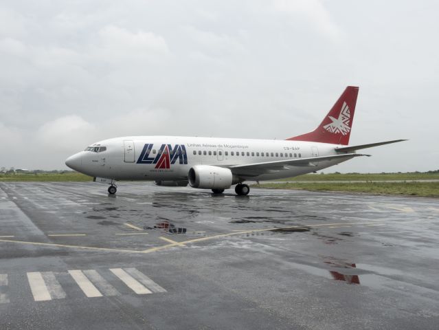 Boeing 737-500 (C9-BAP) - At Pemba, Mozambique, 19 JAN 2018.