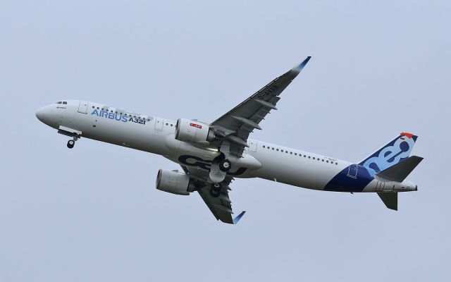 Airbus A321 (D-AVXB) - airbus industries a321-251n(wl) neo d-avxb training at shannon 17/3/17.