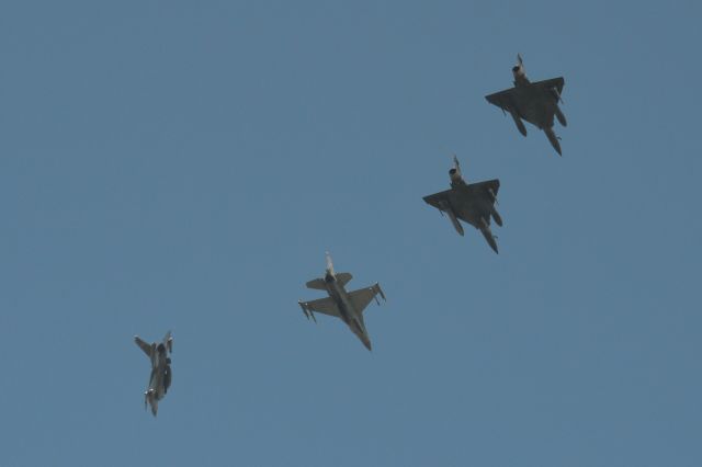 — — - FRENCH AIRFORCE MIRAGE M-2000D and POLISH AIRFORCE F16br /FRYSLAN FLAG EXERCISE 2019