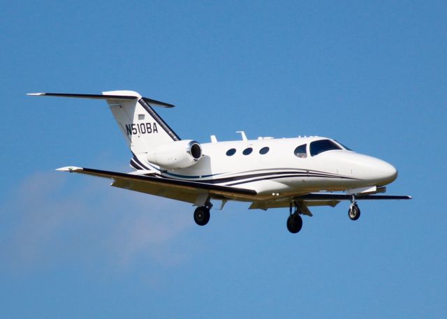 Cessna Citation Mustang (N510BA) - At Shreveport Regional. 2008 Cessna 510