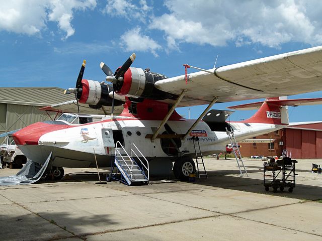 VH-CAT — - PBY-6A under active referbishment