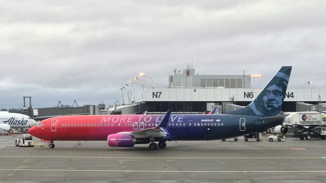 Boeing 737-900 (N493AS)