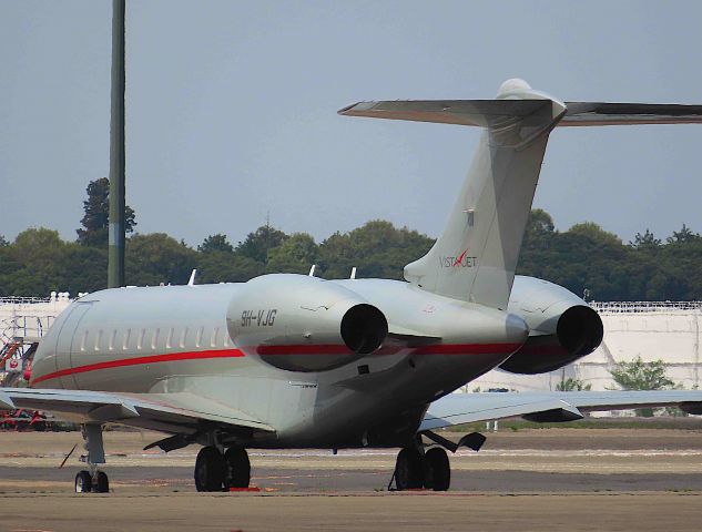 Bombardier Global Express (9H-VJG) - I took this picture on May 03, 2019.br /VJT796/03 May NRT-HND