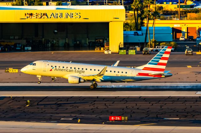 Embraer ERJ 175 (N511SY) - SkyWest Embraer 175 landing at PHX on 12/9/22. Taken with a Canon R7 and Tamron 70-200 G2 lens.