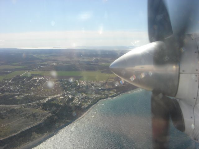 — — - Gotland on approach 