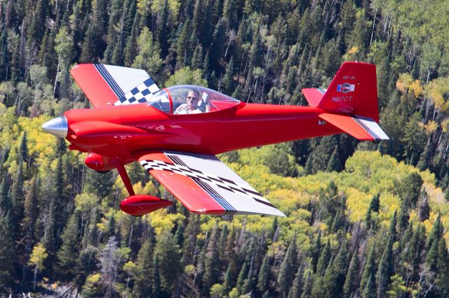 Vans RV-3 (N87CT) - Photo taken near Glenwood Springs, Colorado. Fall 1998.