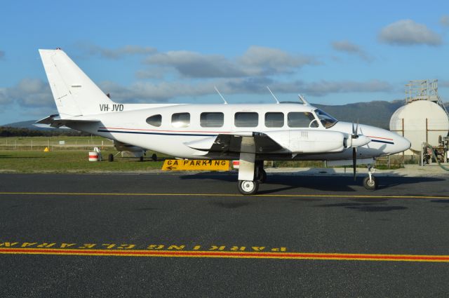 Piper Navajo (VH-JVD) - Chieftain VH-JVD at Flinders, Feb 2016