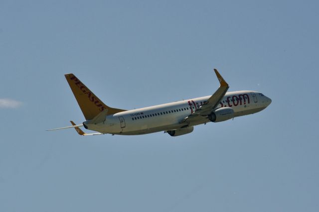Boeing 737-800 (TC-CPD) - Pegasus Boeing 737-82R(WL) TC-CPD leaving Vienna 