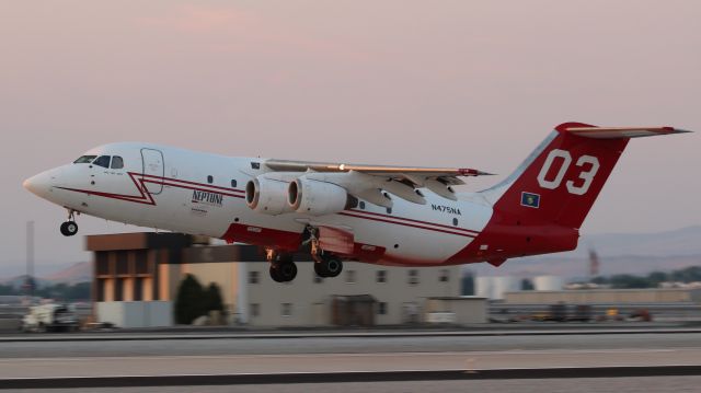 British Aerospace BAe-146-200 (N475NA) - Neptune Aviation tanker 03