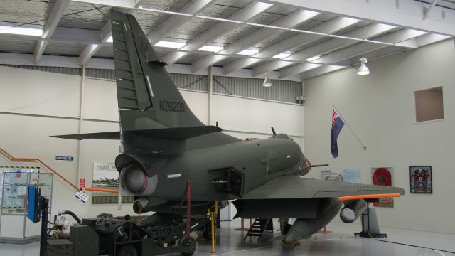 SINGAPORE TA-4 Super Skyhawk (ANZ6209) - On display at Warbirds.