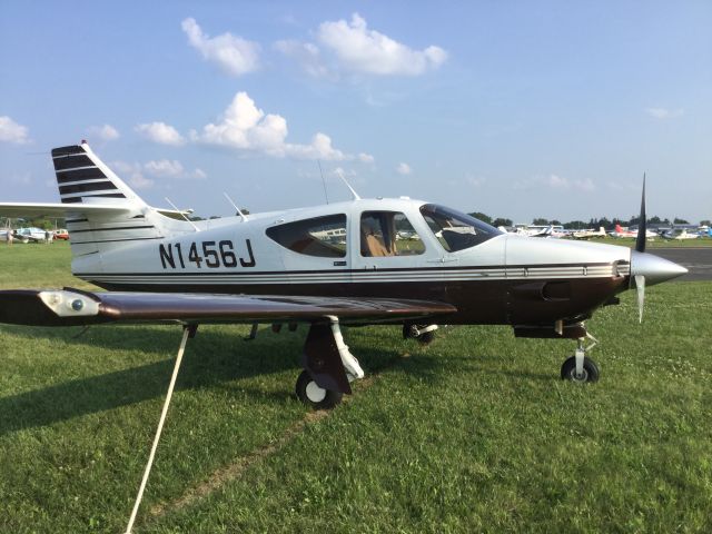 Rockwell Commander 114 (N1456J) -  Parked at Oshkosh, Airventure 2019.