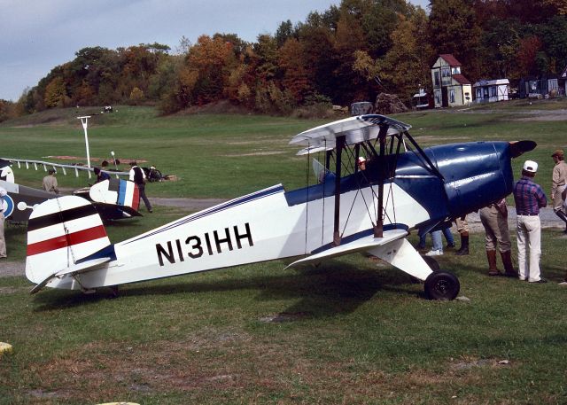 N131HH — - 1951 Bucker Jungmann CASA 1.131. During a WWI weekend, October 1989
