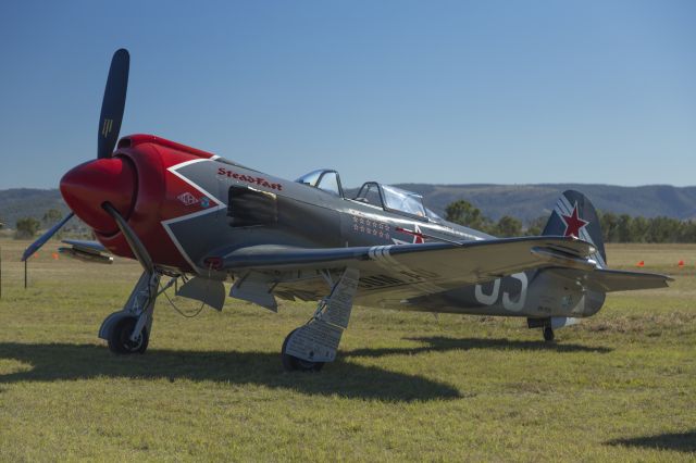 YAKOVLEV Yak-3 (VH-YOV) - Taken at Watts Bridge Airfield.