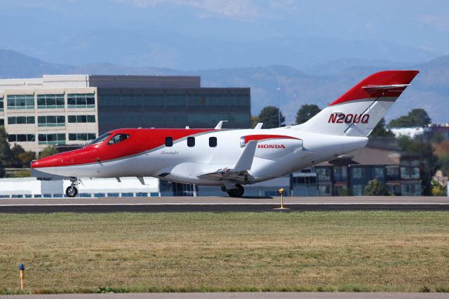 Honda HondaJet (N20UQ) - Departing KAPA 10-1-2023 rwy 17L