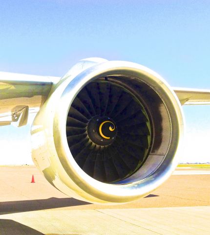 — — - 757 Jet Engine!