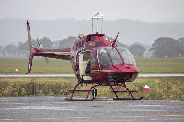 Bell JetRanger (VH-HKB) - Forest Air Helicopters (VH-HKB) Bell 206B-2 Jet Ranger II at Wagga Wagga Airport.