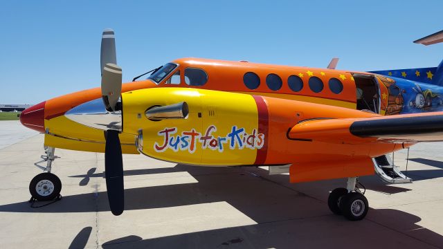 Beechcraft Super King Air 200 (N911CM) - Frequent and awesome visitor to Yingling Aviation