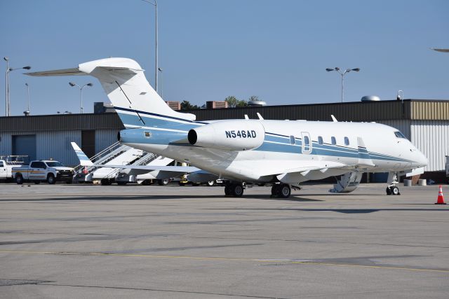 Bombardier Challenger 300 (N546AD) - Beautiful Challenger. 04-24-23