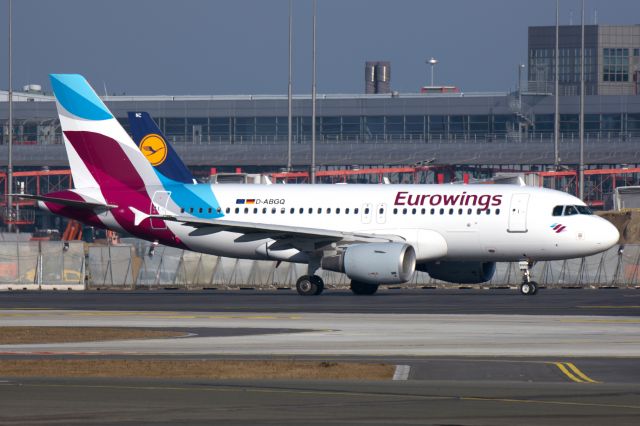 Airbus A319 (D-ABGQ) - leased from AIr Berlin