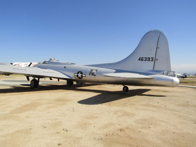 Boeing B-17 Flying Fortress (44-6393) - Boeing B-17G on display at March Air Museum