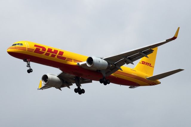 Boeing 757-200 (G-DHKR) - 13/08/2020: With last sun-rays before a heavy overcast took over the sky, a cargo flight from Leipzig landing on runway 12. Duration was 03h29m.