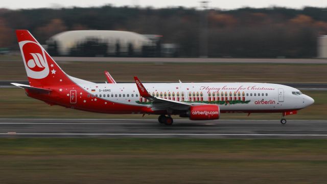 Boeing 737-800 (D-ABMS) - Weihnachtsflieger 2013