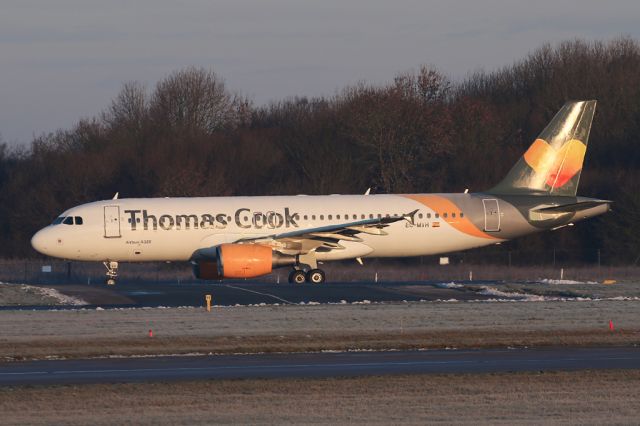 Airbus A320 (EC-MVH) - TCX1810 on the way to Tenerife