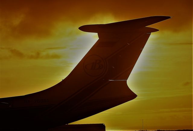 Ilyushin Il-76 (RA-76951) - Santa Maria Island International Airport - LPAZ - Azores. March 22, 2021.