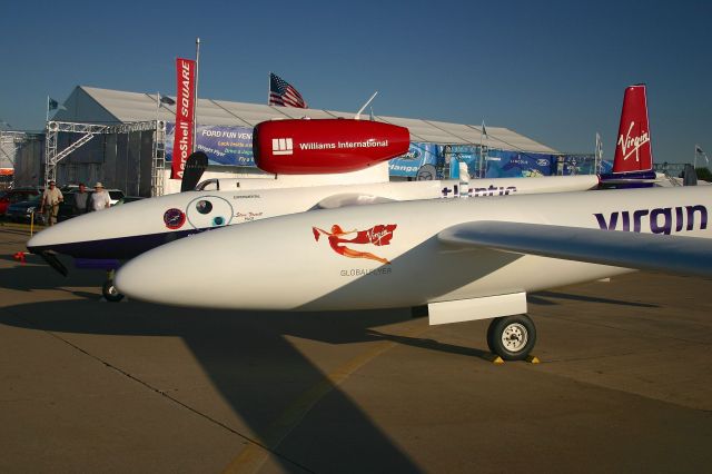 N277S — - Virgin Atlantic Global Flyer at EAA Fly In 7-28-2005