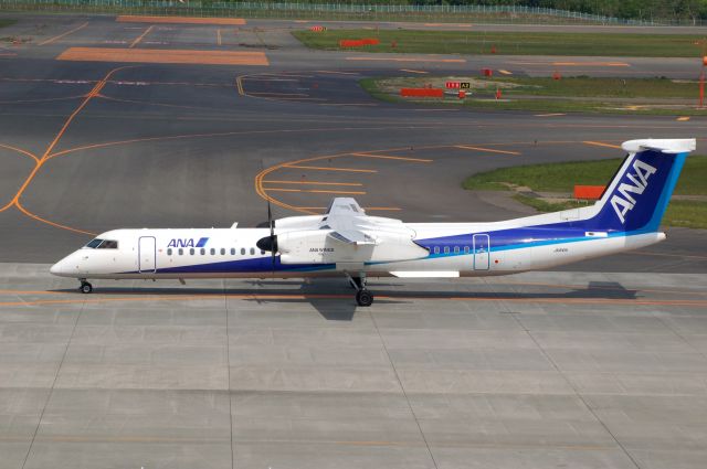 de Havilland Dash 8-400 (JA841A) - JA841A  Bombardier DHC-8-402Q Dash 8  c/n 4080