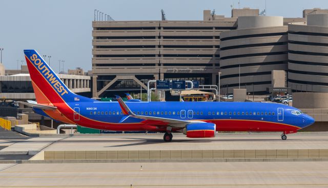 Boeing 737-800 (N8613K) - Spotted at KPHX on September 20, 2020