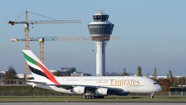 Airbus A380-800 (A6-EEA) - Munich (MUC), Nov 1, 2024