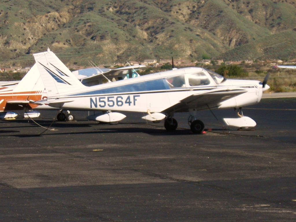 Piper Cherokee (N5564F) - At redlands Muni