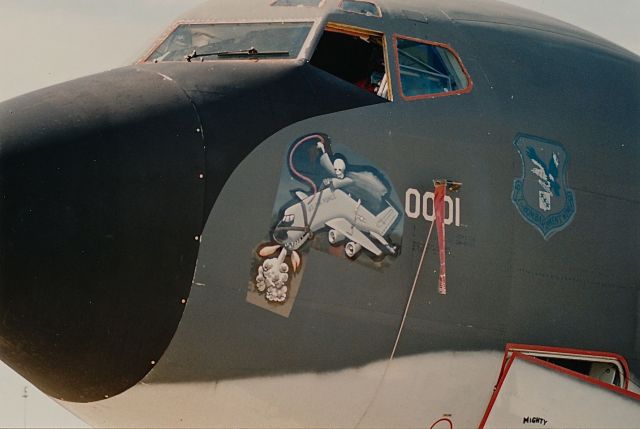 Boeing C-135FR Stratotanker (58-0001) - KC-135 on display at a KFWH Air Show