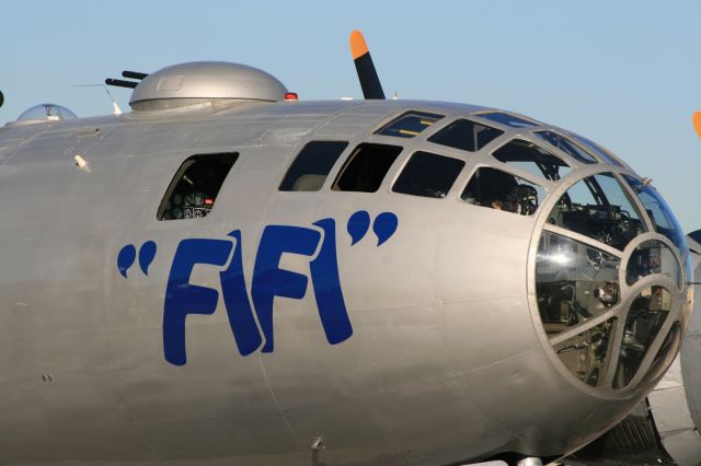 — — - CAF B-29 just arrived at LGB for AOPA Airport Fest