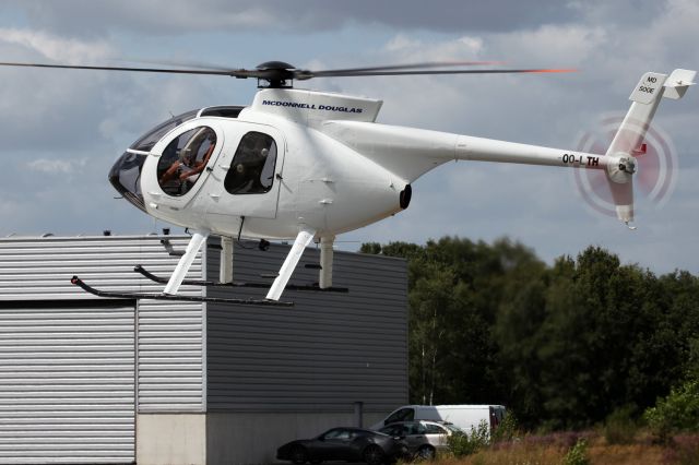 MD Helicopters MD 500 (OO-LTH) - SEEN THE LOTUS?