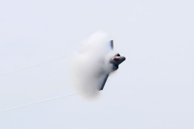 Lockheed F-35C (13-5081) - Vapor over Cleveland during the Cleveland National Air Show on 1 Sep 2019. This Lockheed Martin F-35A Lightning II is from the 308th Fighter Squadron, Emerald Knights, USAF F-35A Lightning II Demonstration Team, Luke AFB, AZ.