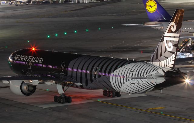 BOEING 777-300ER (ZK-OKQ) - Pushed back for AKL