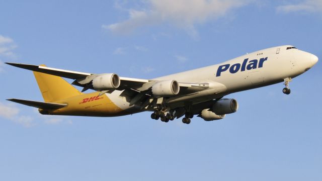 BOEING 747-8 (N857GT) - One of the first times seeing this beauty in daylight at NZAA.