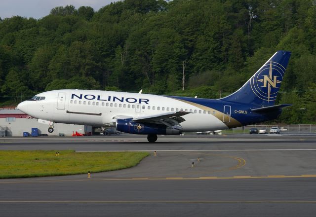 C-GNLN — - Norlinors 737-2B6C seen landing at KBFI.