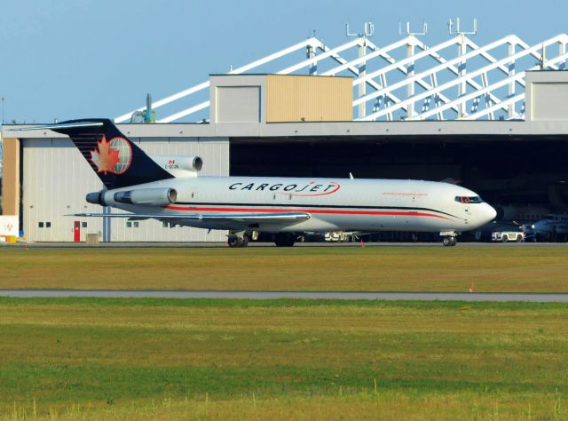 C-GCJN — - Just arrived and taxing towards the First Air Hanger.