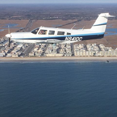 Piper Saratoga (N9410C) - Off the coast near Ocean City, N.J.